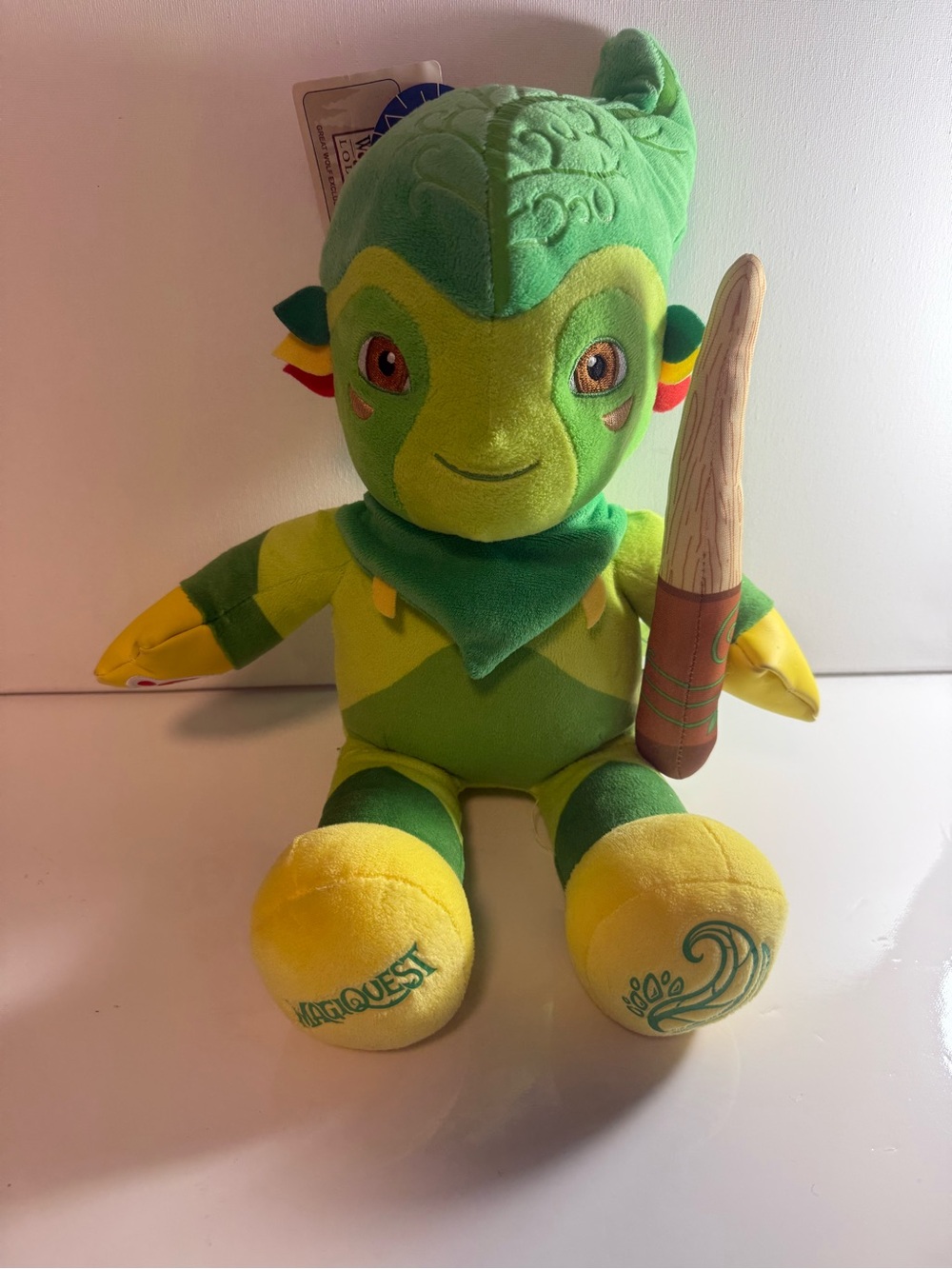 Build A Bear MagiQuest Foli Great Wolf Lodge Stuffed Animal Plush New With Tags!